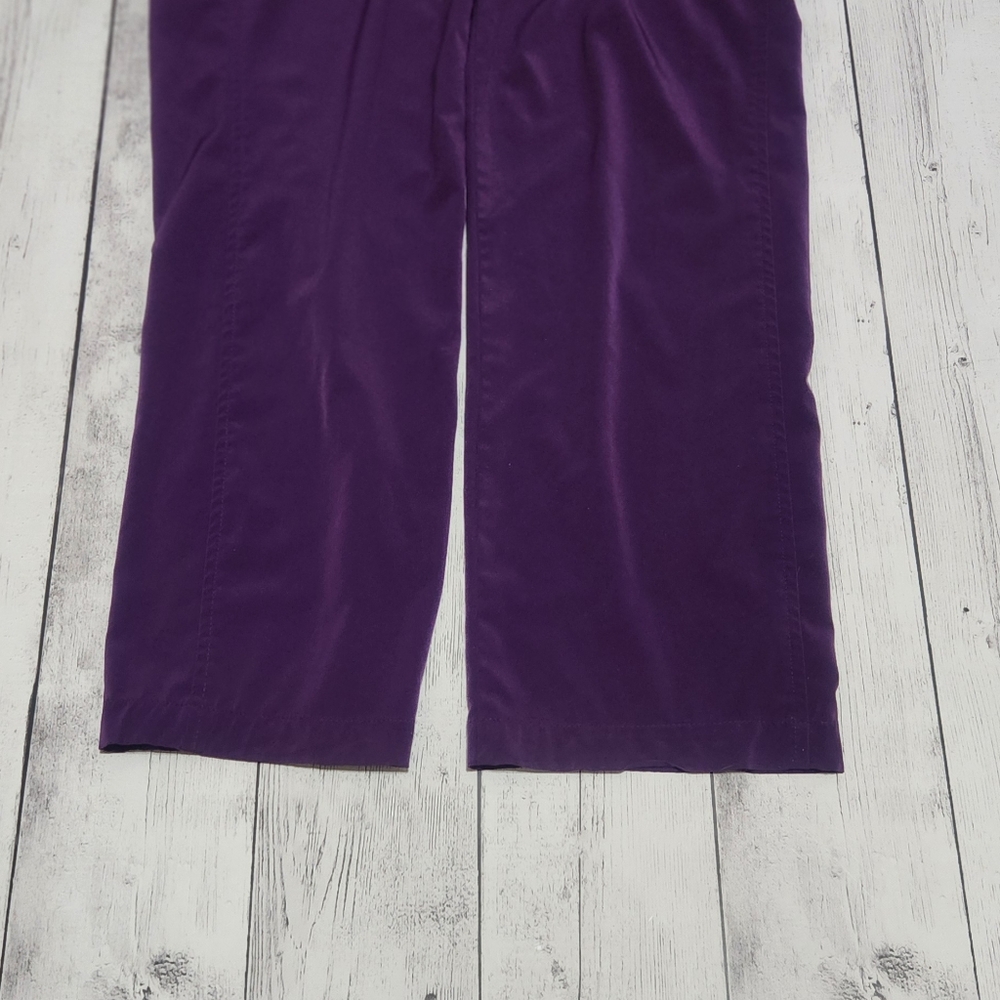 Willow Brook By Super Shoes Large Womens Purple Scrub Pants - Picture 7 of 7
